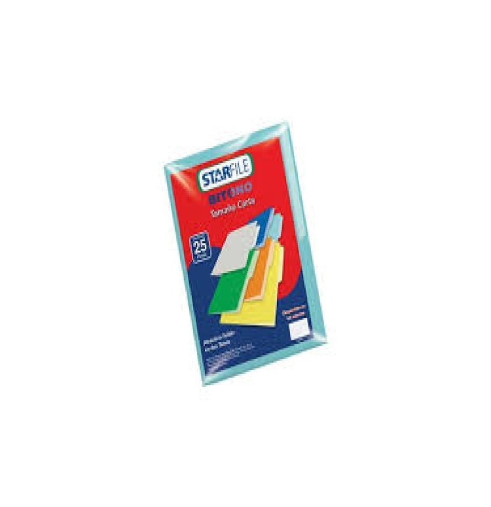 FOLDER BITONO CTA. STARFILE AQUA PAQ. C25 C.20