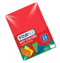 FOLDER OFI. HOTCOLORSFLASHFILE INT. ROJO PAQ.C25 C.20