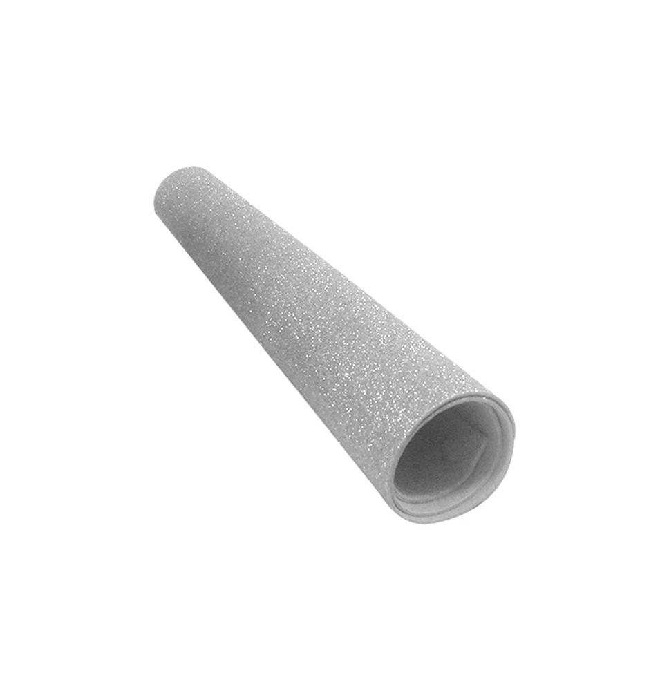 FOAMY DIAMANTADO 55X43CM. GRIS E.10 C.300