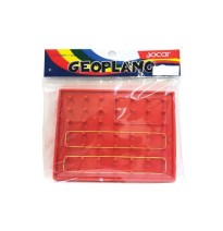 GEOPLANO PLAST. 15X15CM. JOCAR BL. C1PAZA C.120