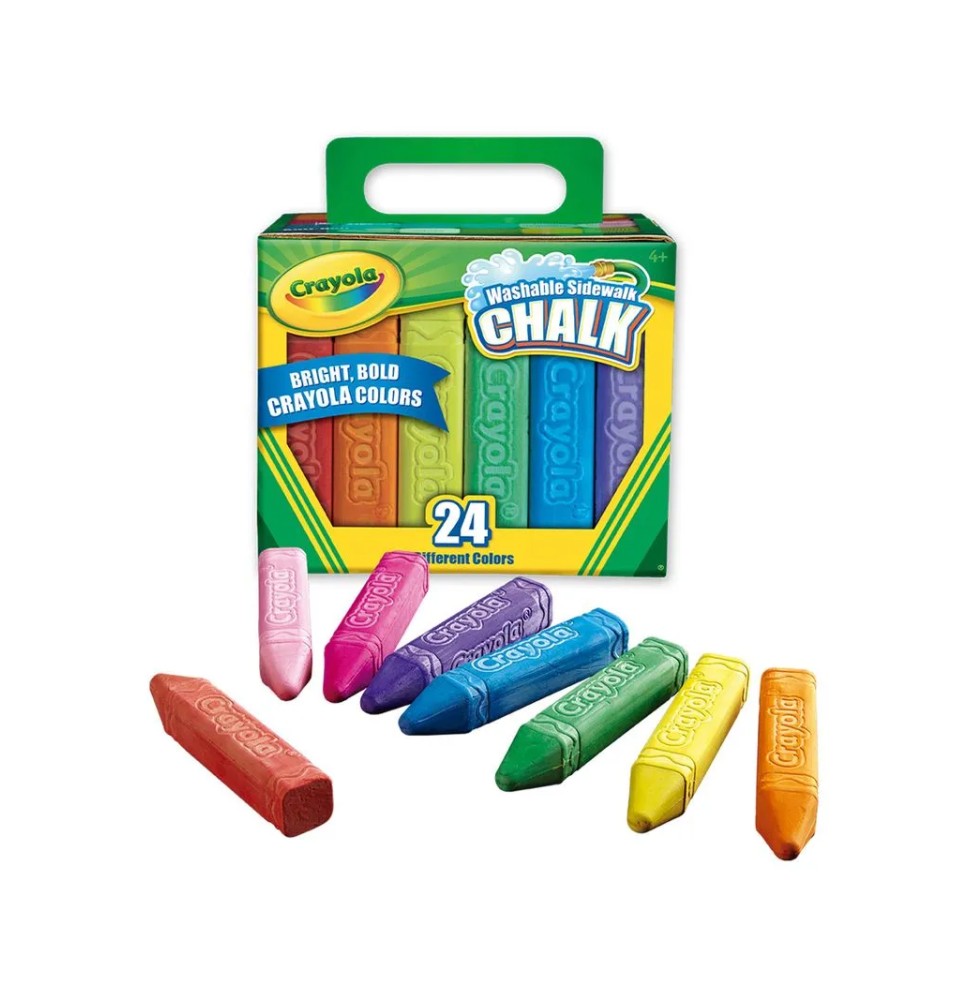GIS GIGANTE CRAYOLA CAJA C24 PZAS.COLORES 512024 C.6