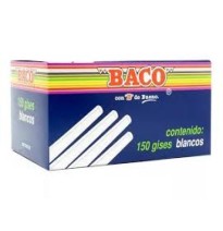 GIS MOLDEADO CAJA C150 BLANCO BACO C.12