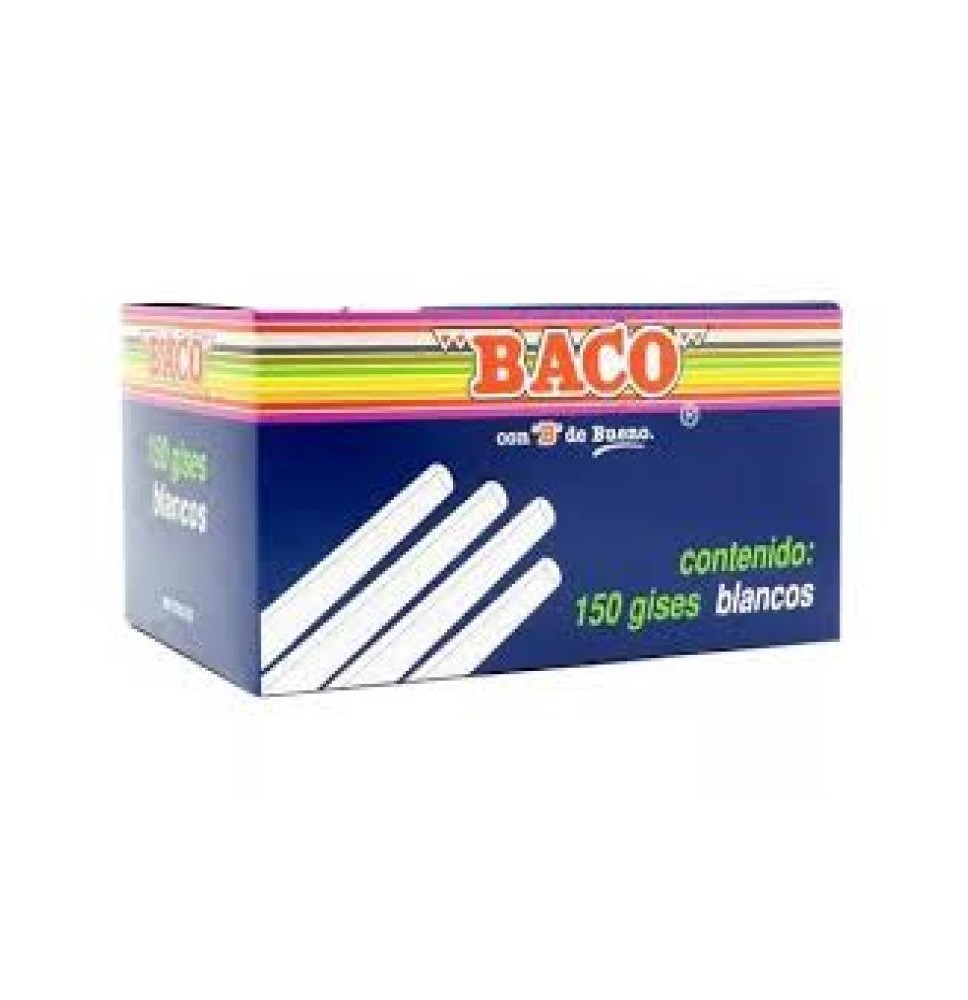 GIS MOLDEADO CAJA C150 BLANCO BACO C.12
