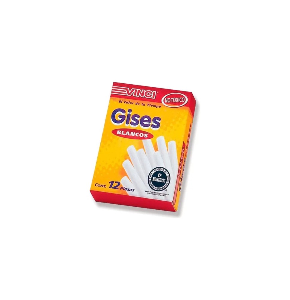 GIS MOLDEADO VINCI CAJA C12 BLANCO C.250
