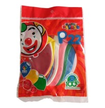GLOBOS PAYASO 22 COL. SURT. BOL. C25 C.90