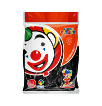GLOBOS DECORATOR 12 BOL.C50 NEGRO C.60