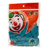GLOBOS DECORATOR 9 BOL.C50 AQUAMARINA C.100