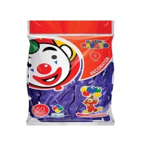 GLOBOS DECORATOR 9 BOL.C50 PURPURA C.100