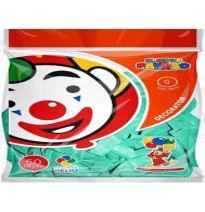 GLOBOS DECORATOR 9 BOL.C50 VERDE MENTA C.100