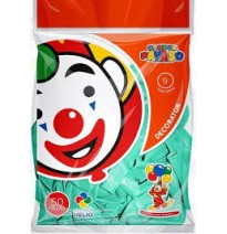 GLOBOS DECORATOR 9 BOL.C50 VERDE MENTA C.100