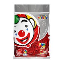 GLOBOS METALLIC 9 BOL.C50 ROJO C.100