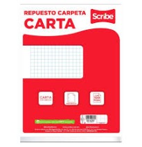 HOJA PCARPETA CTA. SCRIBE 3403 C7MM PAQ.C100H. C.24