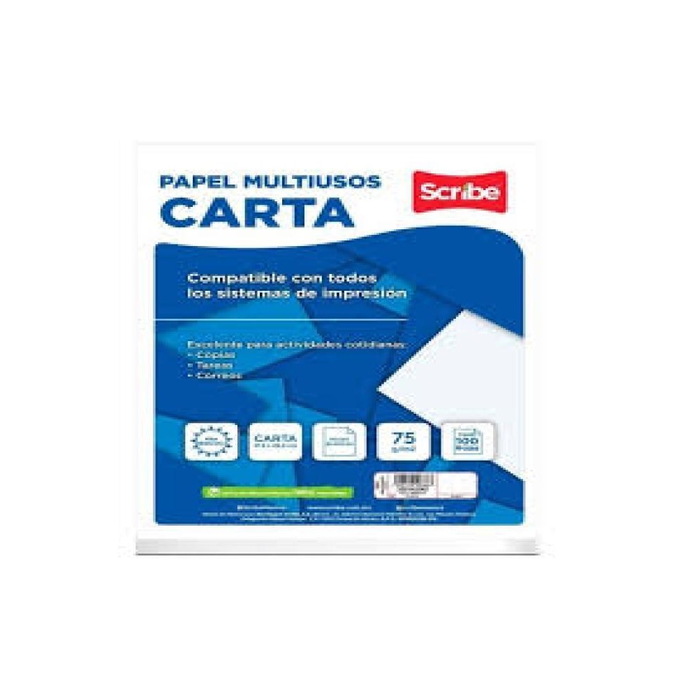HOJA MULTIUSOS CTA. SCRIBE 5900 PAQ.C50H. BCO. 36K C.48