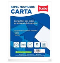 HOJA MULTIUSOS CTA. SCRIBE 5900 PAQ.C50H. BCO. 36K C.48