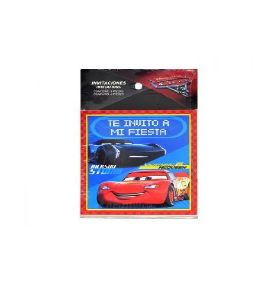 INVITACION SSUAJE CARS GRANMARK SS. PAQ.C6 E.24