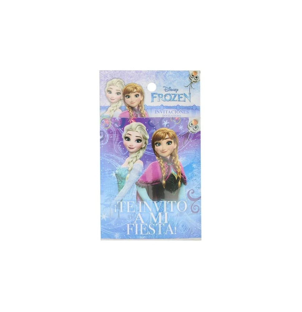 INVITACION SSUAJE FROZEN GRANMARK SS. PAQ.C6 E.24