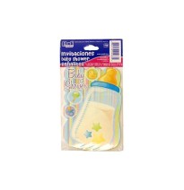 INVITACION CSUAJE BABY SHOWER PAÑAL. PADI CS.PAQ.C6 100
