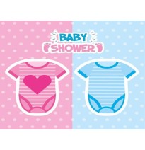 INVITACION CSUAJE BABY SHOWER ROPITA PADI CS. PAQ.C6100
