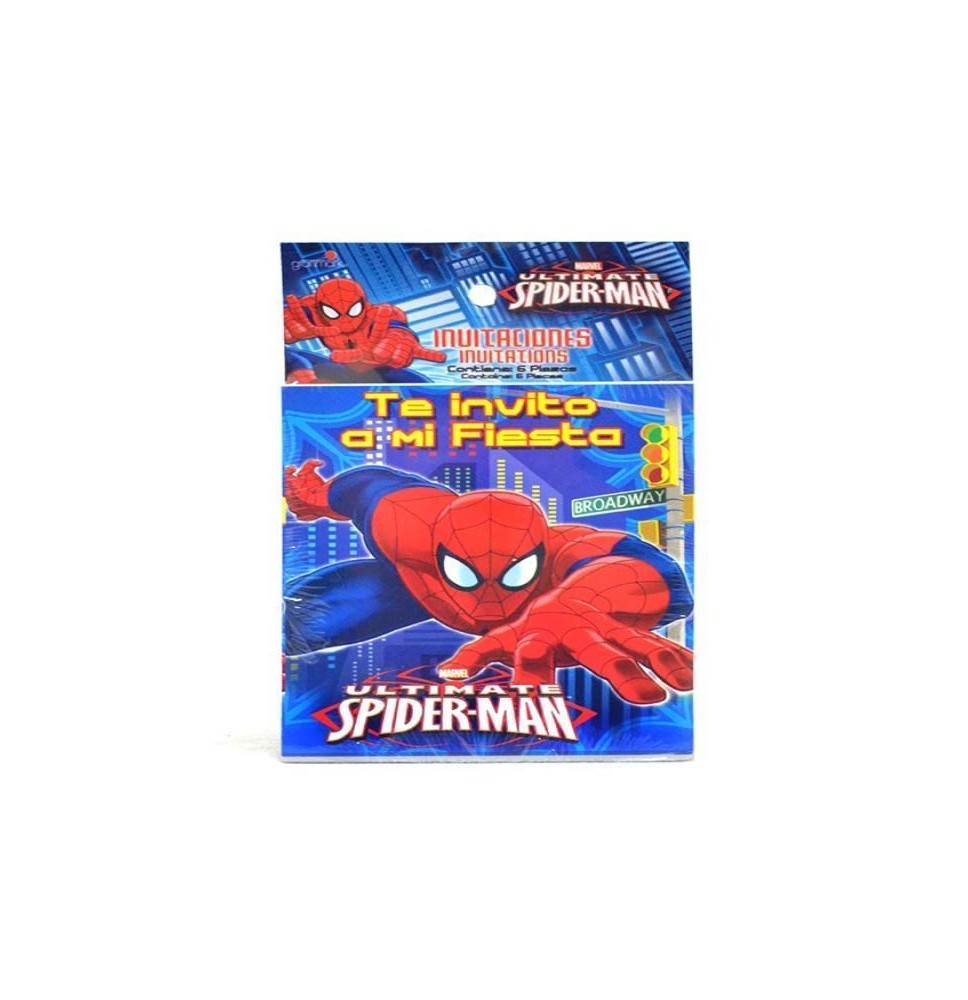 INVITACION SSUAJE SPIDERMAN GRANMARK SS. PAQ.C6 E.24