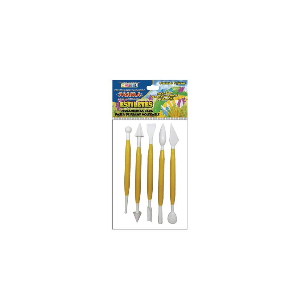 ESTILETES PFOAMY MOLDEABLE PASCUA BL.C5 SURT. FM001 E.12