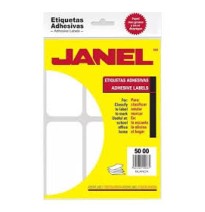 ETIQUETA ADH. BCA. JANEL 50X100 25 PAQ.C20H. E.20