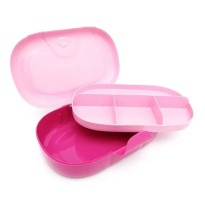 CAJA LAPICERA PLAST. FASHION BOX MAPED ROSA E.6