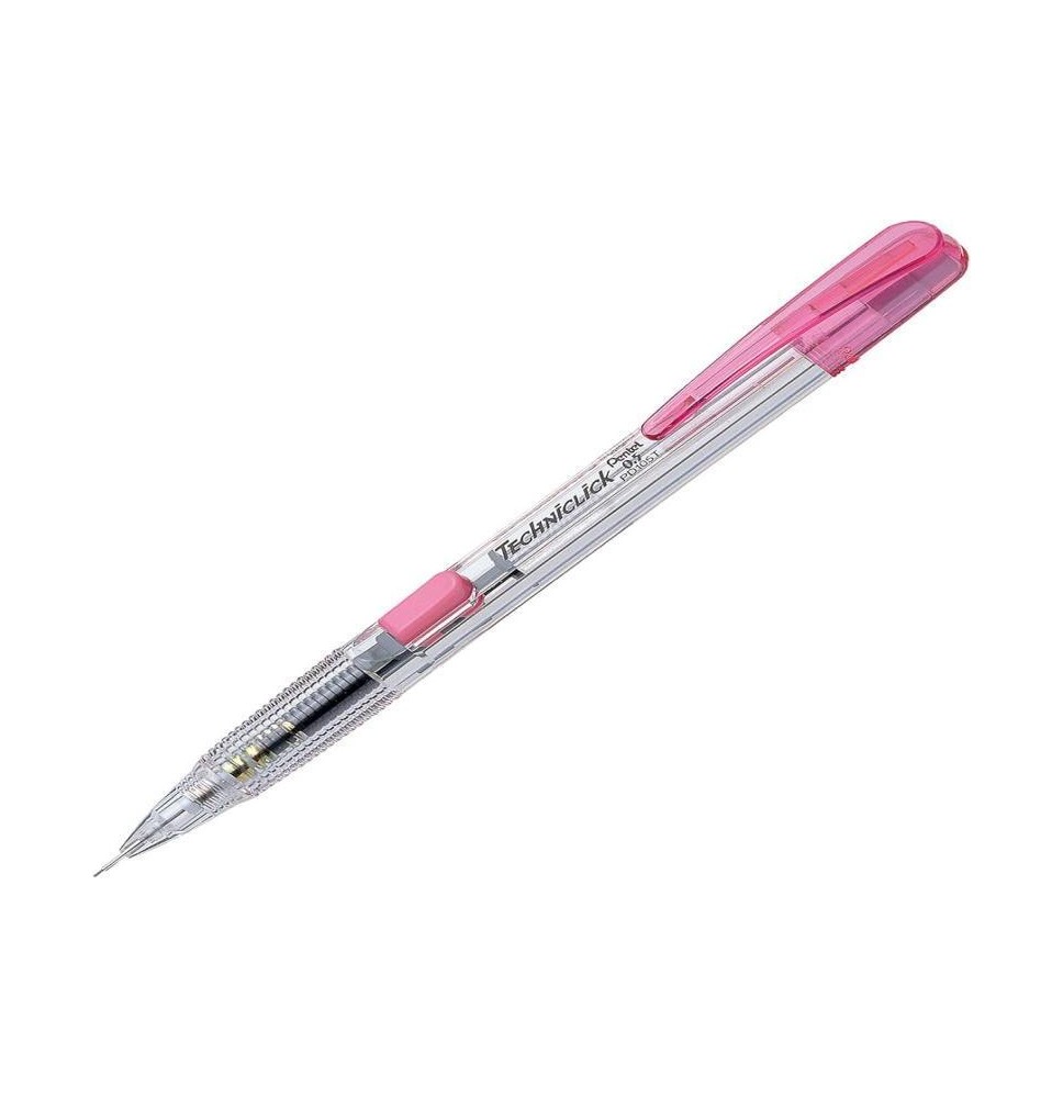 LAPICERO 0.5MM TECHNICLICK PENTEL PD105TP ROSA E12 C576