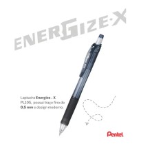LAPICERO 0.5MM ENERGIZE-X PENTEL PL105S GRIP A.CL E12C576