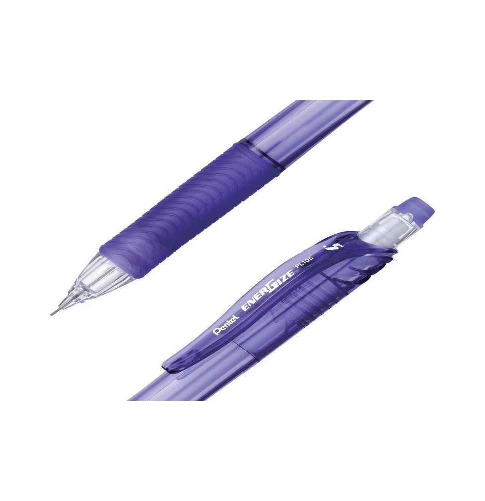 LAPICERO 0.5MM ENERGIZE-X PENTEL PL105V GRIP VIOL E12 C576