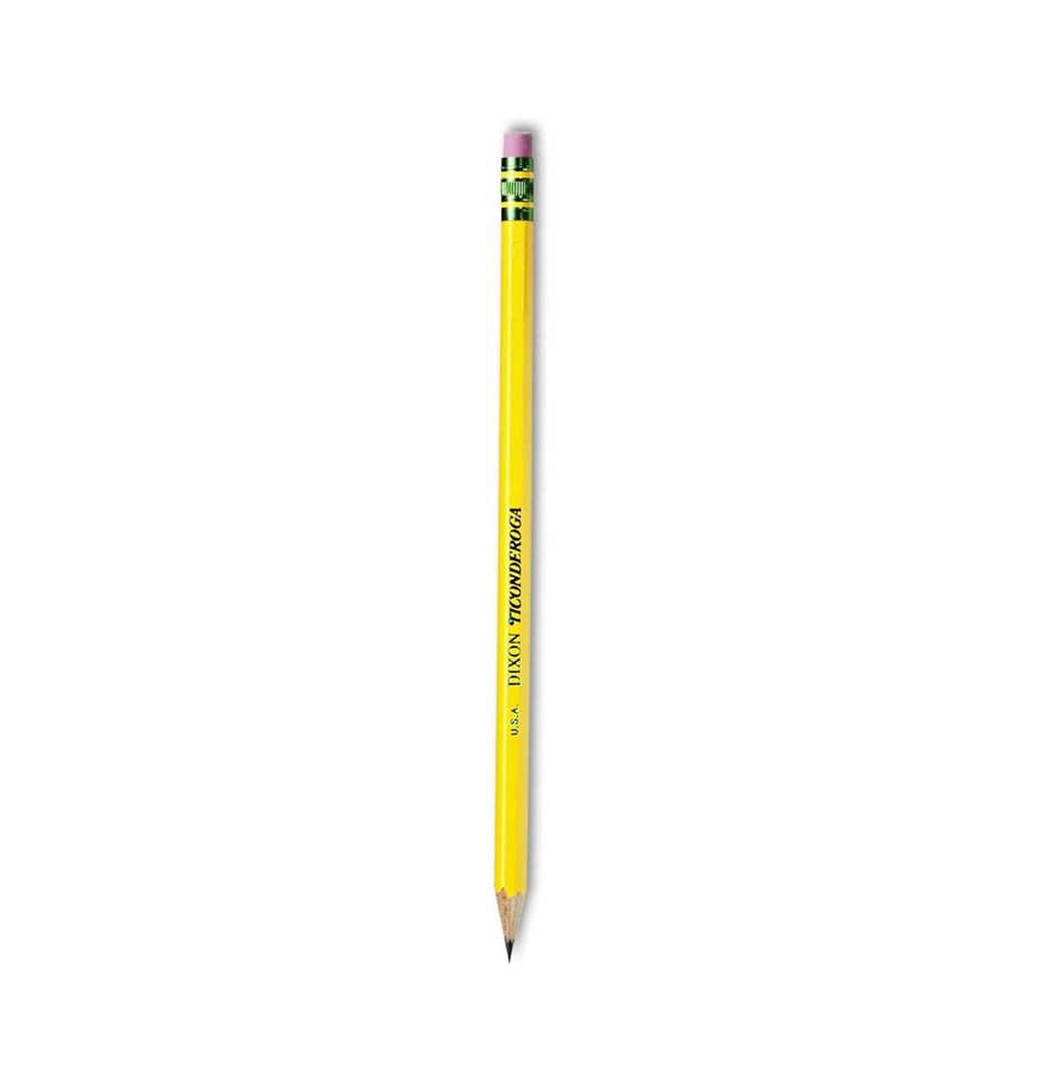 LAPIZ GRAFITO 3 TICONDEROGA HEXAG. E100 C2000