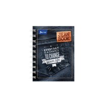 LIBRETA APUNTES JEAN BOOK NORMA 523484 RAYA ESP. 80H. C72