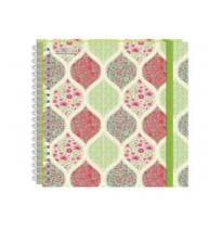 LIBRETA APUNTES A6 FLORAL PRINTAFORM RAYA ESP. 100H. C12
