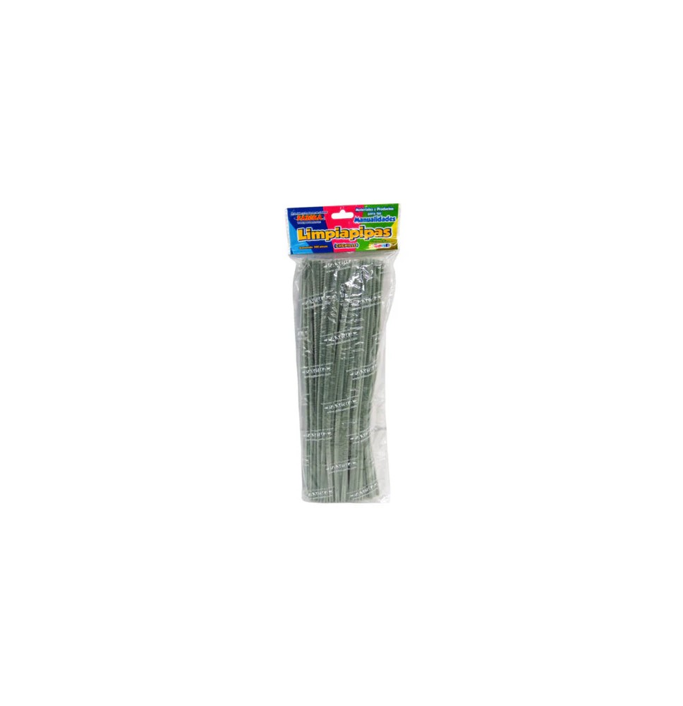 LIMPIAPIPAS BOL. C100 PZ. GRIS PASCUA C.100