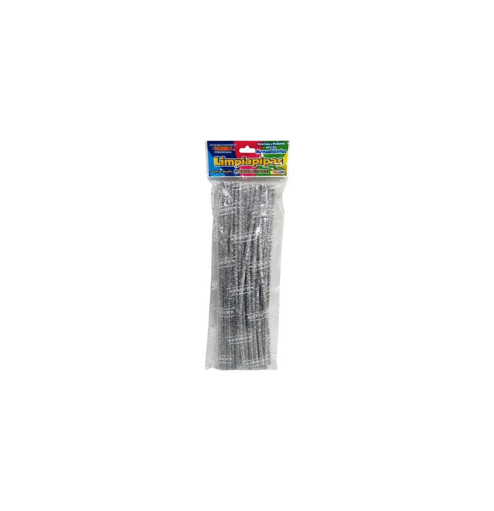 LIMPIAPIPAS MET. BOL. C100 PZ. PLATA PASCUA C.100