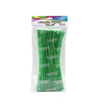 LIMPIAPIPAS BOL. C100 PZ. VERDE BANDERA PASCUA C.100