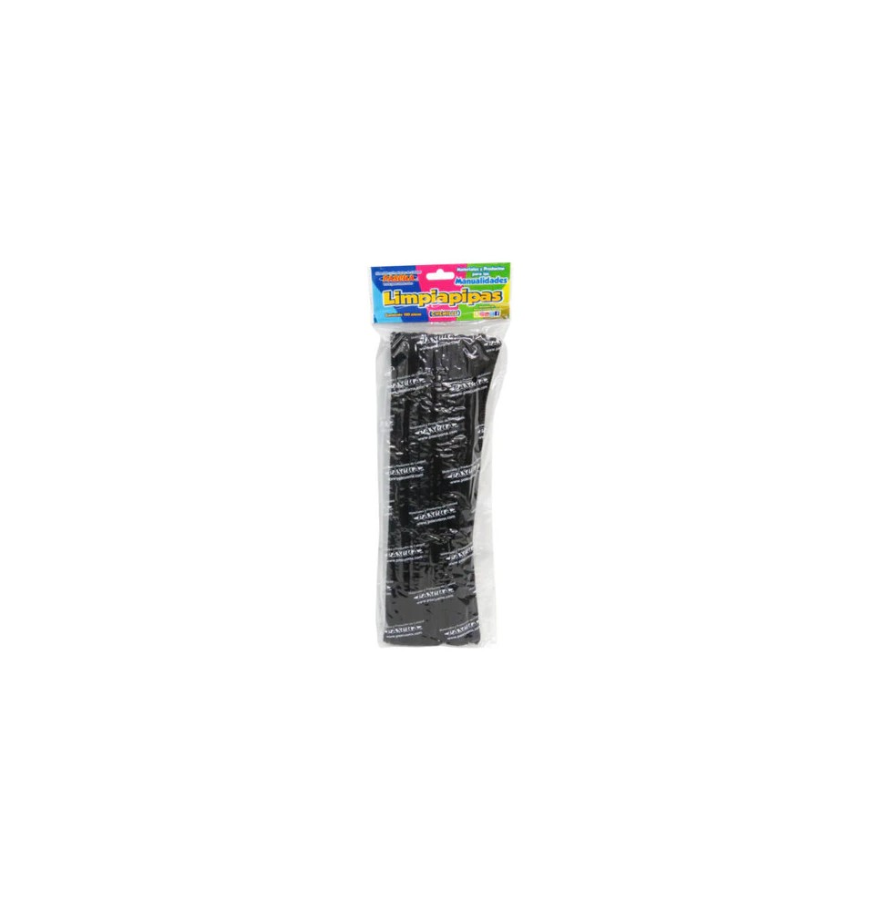 LIMPIAPIPAS BOL. C100 PZ. NEGRO PASCUA C.100