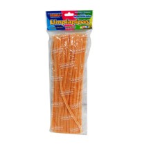 LIMPIAPIPAS BOL. C100 PZ. NARANJA PASCUA C.100