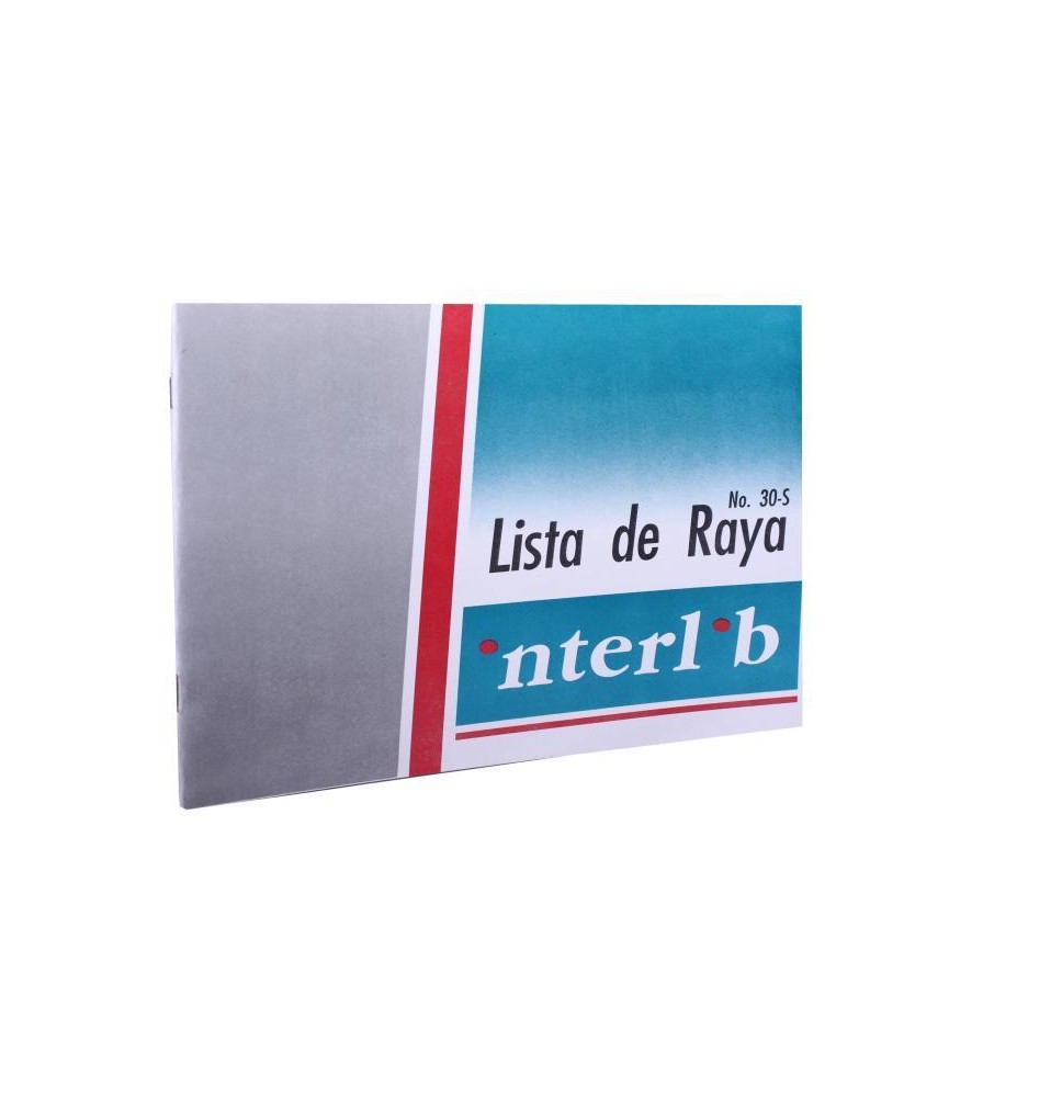 LISTA DE RAYA F. ITAL. 30-S 30H. INTERLIB E.20 C.240