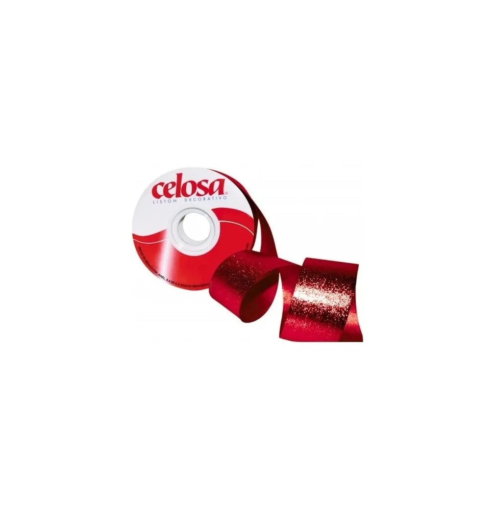 LISTON CELOSA MET. GOF. 22 ROJO 279 JANEL 40M. C.16