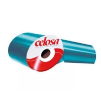 LISTON CELOSA MET. LISO 22 AZUL TURQUESA 280 JANEL 50M. C16