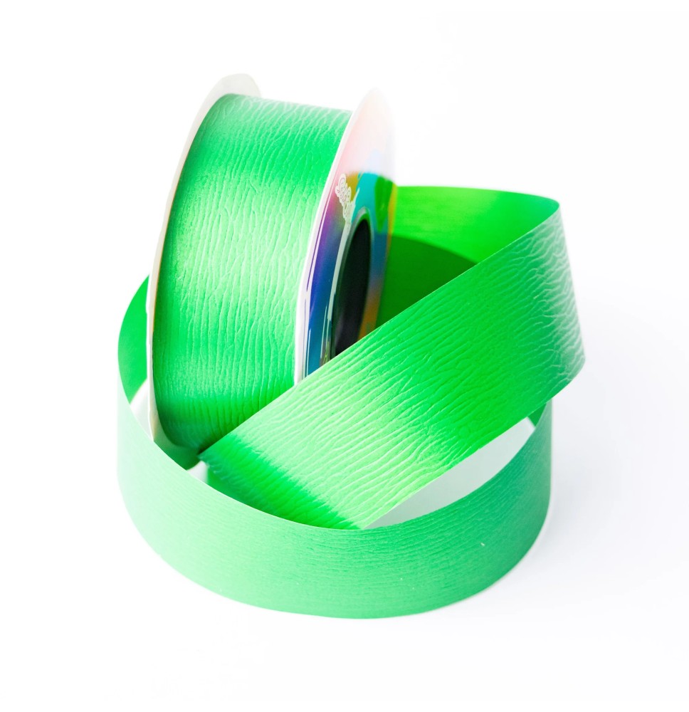 LISTON 9 PAPEL SINTETICO VERDE COLOR-S 40M ESMERALDO C32
