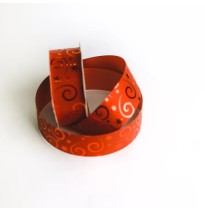 LISTON 9 SPYROS MET. ROJO COLOR-S 40M. C.32