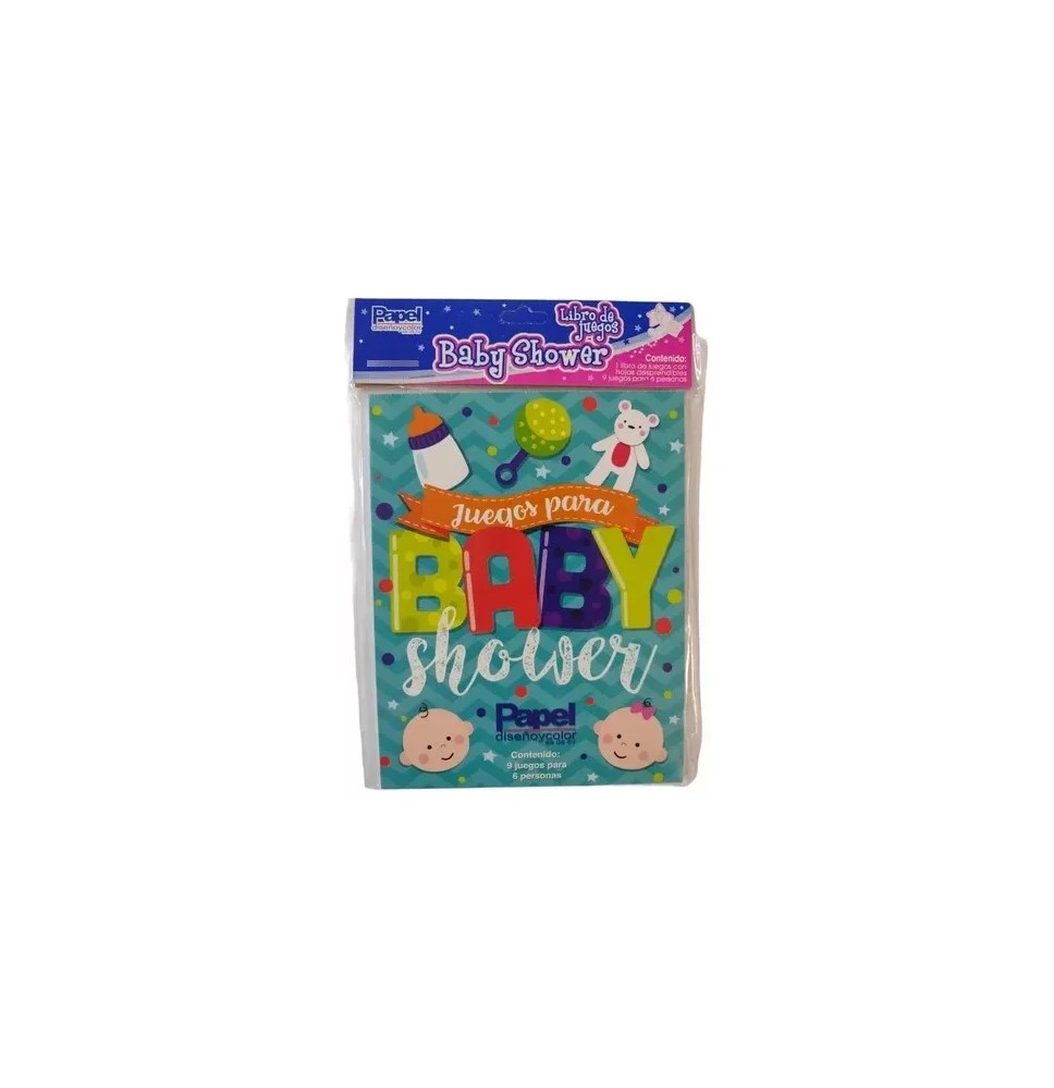 LIBRO JUEGOS BABY SHOWER PADI C48H. 740 C.260