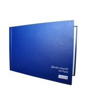 LIBRO FLORETE GRIS AZUL INTERLIB FI.144H.E.5 C.30