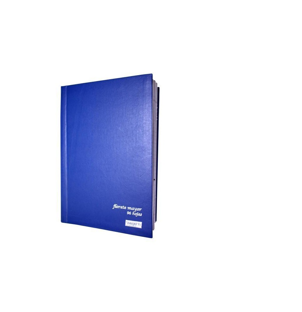 LIBRO FLORETE MAYOR AZUL INTERLIB FF.96 H. E.8 C.40