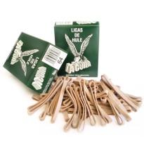LIGAS DE HULE 64 AGUILA CAJA 100 GRS. C.150