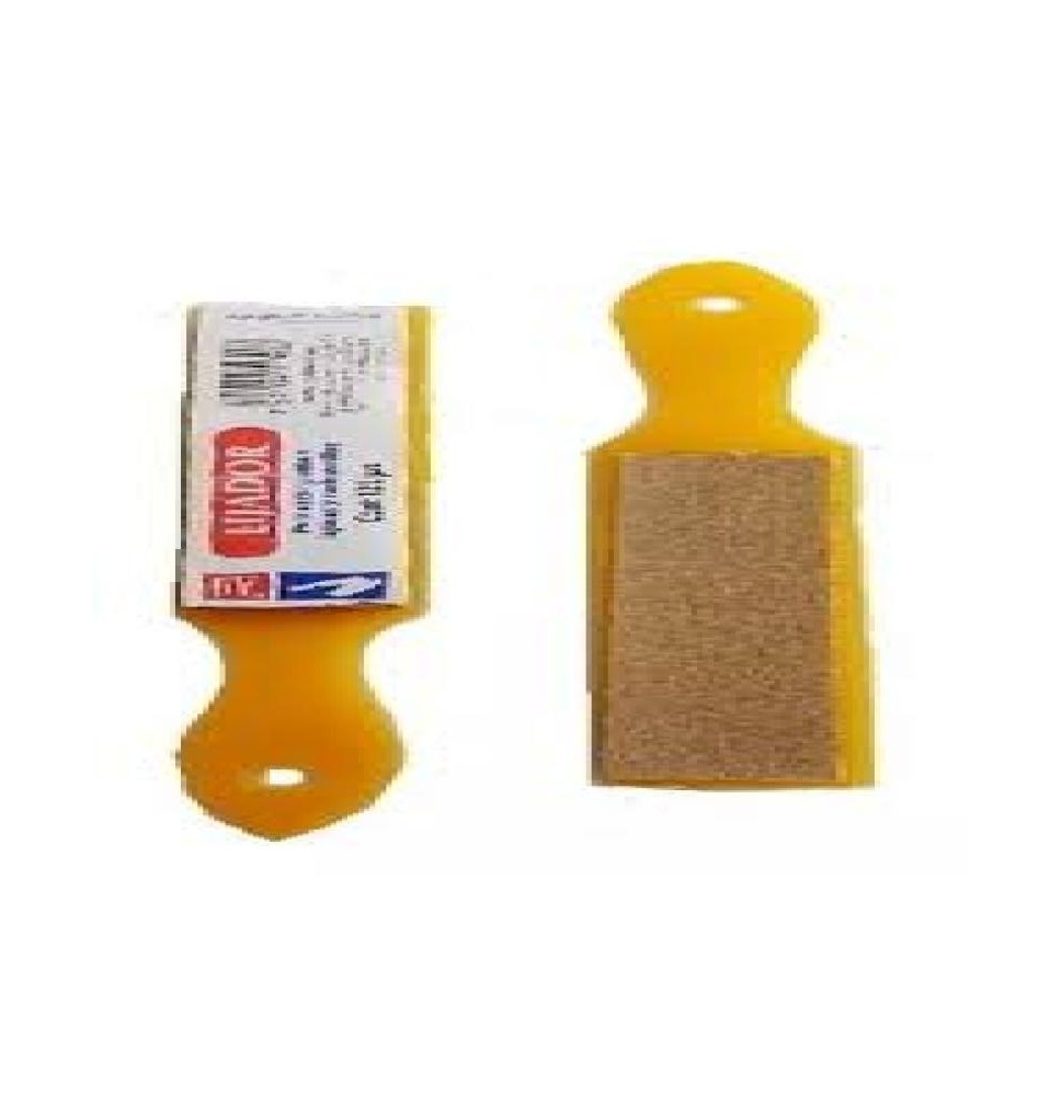 LIJADOR PLAPIZ GRANO MEDIO CSUJET.PLAST.BL.C12 PZ. E.48