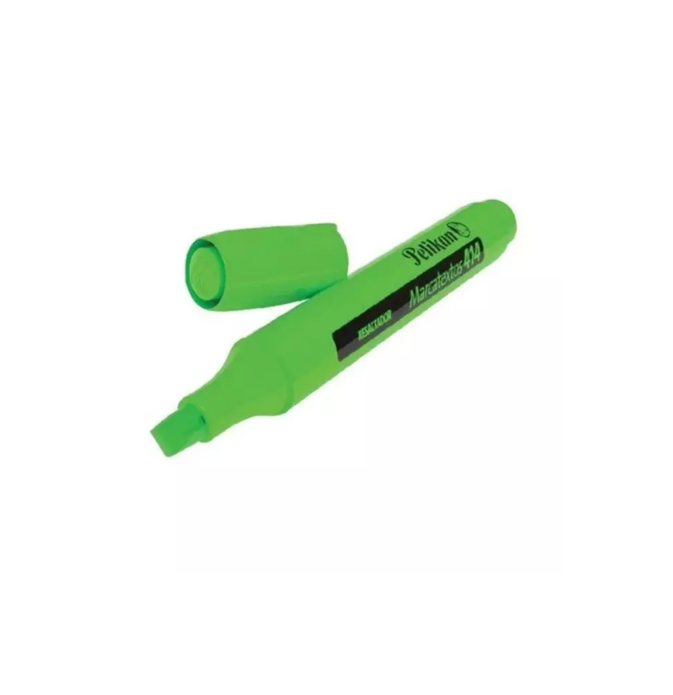 RESALTADOR GRUESO 414 PELIKAN VERDE E.10 C.480