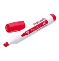 MARCADOR PPIZ. GRUESO FLASH 442 PLAST. ROJO E.10 C.480
