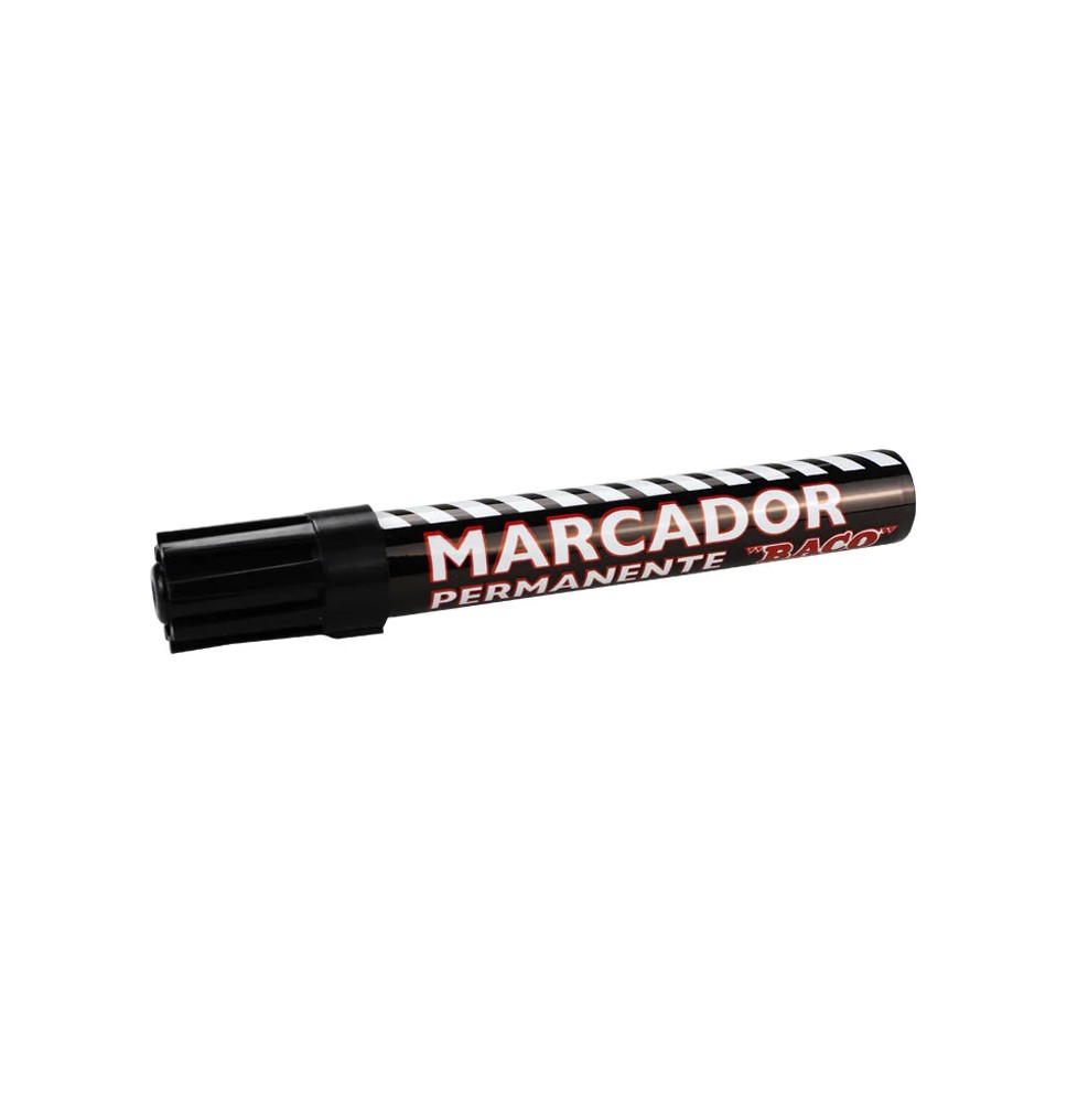 MARCADOR PERM. GRUESO MET. BACO NGO.E12 C144